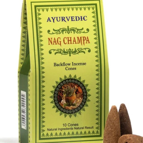 Ayurvedische Nag Champa Rückfluss Kegel