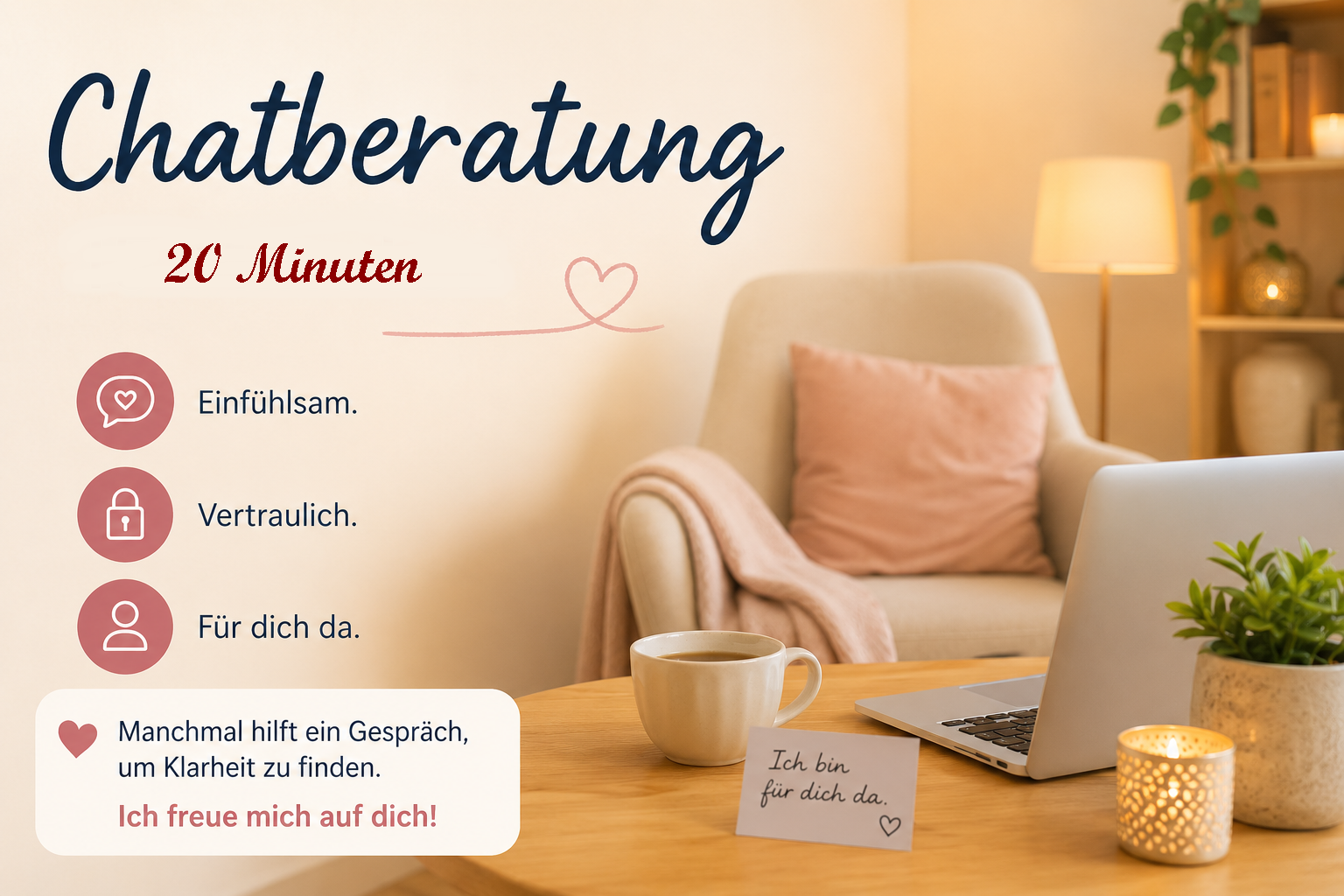 Chatberatung 20 Minuten