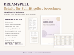 Dreamspell – Schritt für Schritt selbst berechnen